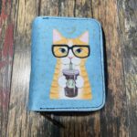 Kedi Desenli Bohem cüzdan etnik cüzdan otantik cüzdan kartlı cüzdan retro cüzdan